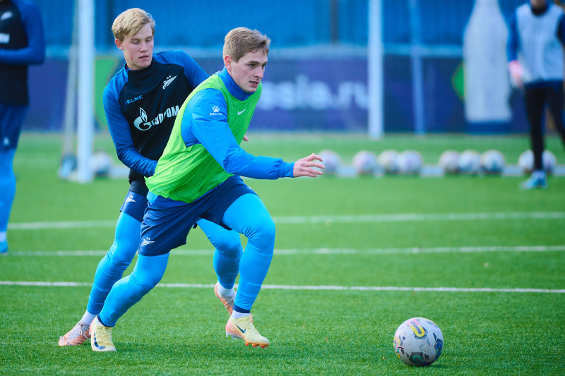 Тренировка перед матчем МФЛ 2024, «Зенит» — «Сочи»