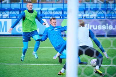 Тренировка перед матчем МФЛ 2024, «Зенит» — «Сочи»