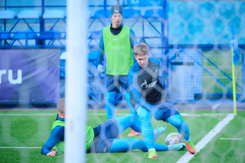 Тренировка перед матчем МФЛ 2024, «Зенит» — «Сочи»