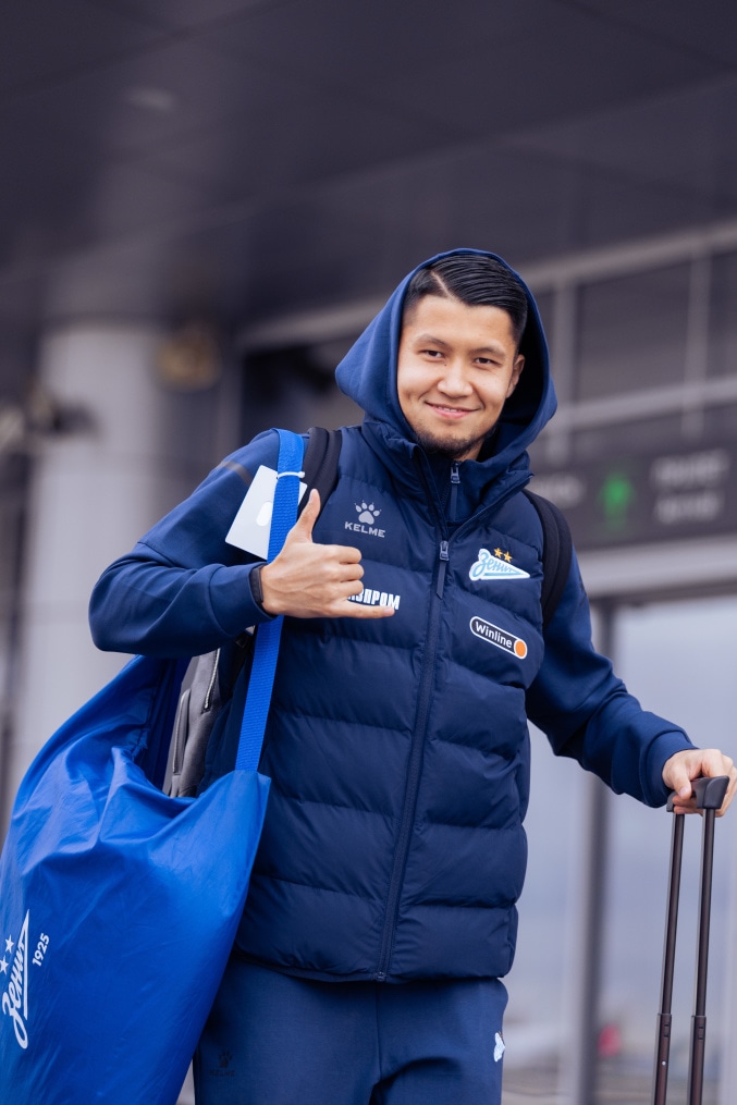 Вылет команды в Самару на матч «Акрон» — «Зенит»