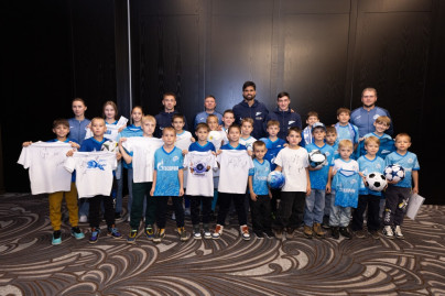 Автограф-сессия для воспитанников школы «Зенит-Чемпионика» в Самаре