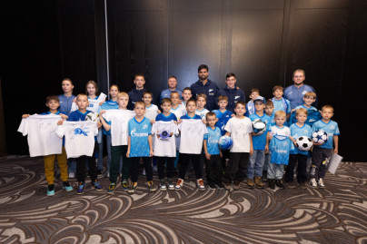 Автограф-сессия для воспитанников школы «Зенит-Чемпионика» в Самаре