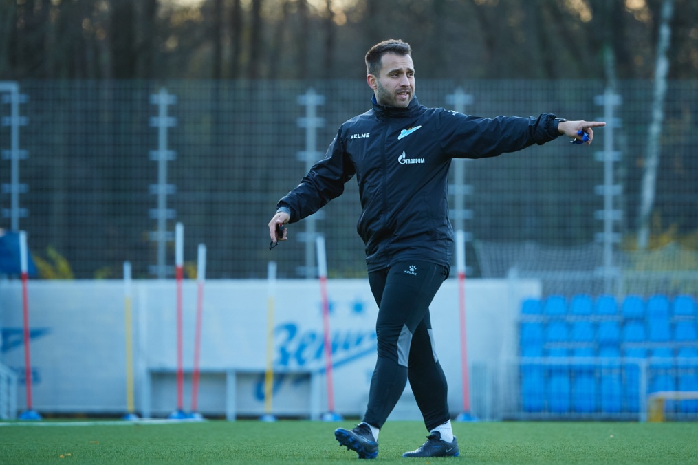 Тренировка женской команды перед матчем с «Рязанью-ВДВ»