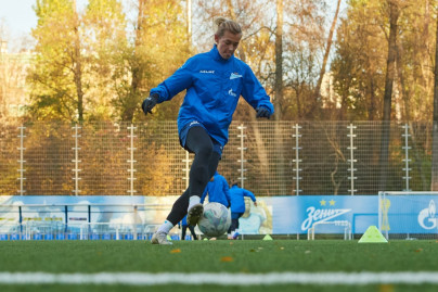 Тренировка женской команды перед матчем с «Рязанью-ВДВ»