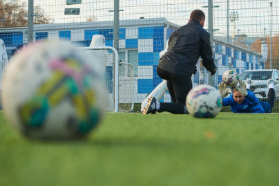 Тренировка женской команды перед матчем с «Рязанью-ВДВ»