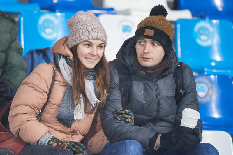 Болельщики на матче «Зенит» — «Рязань-ВДВ»