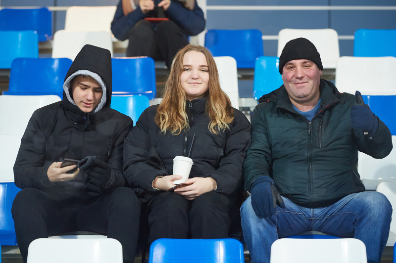 Болельщики на матче «Зенит» — «Рязань-ВДВ»