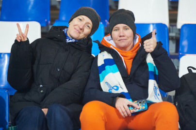 Болельщики на матче «Зенит» — «Рязань-ВДВ»