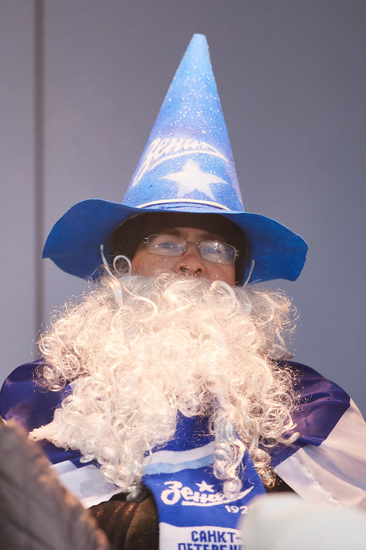 Болельщики на матче «Зенит» — «Рязань-ВДВ»