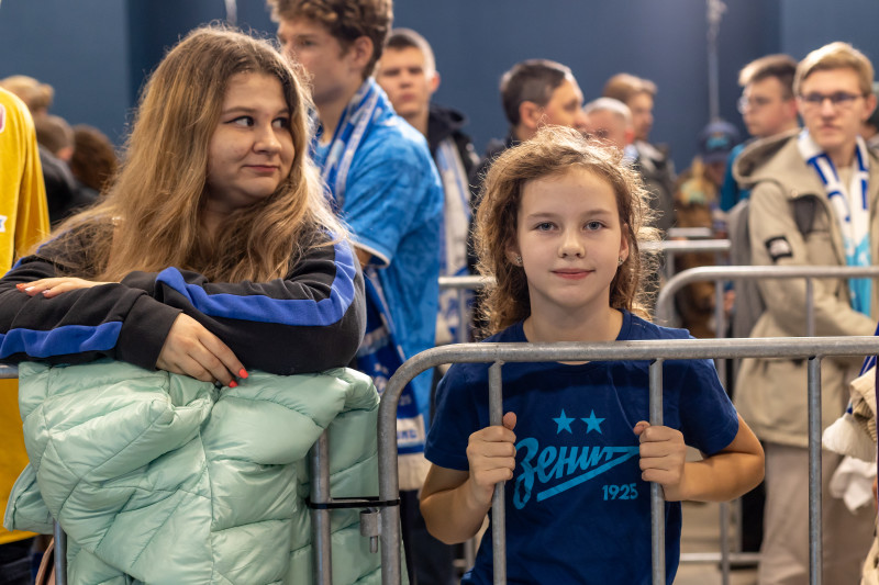 Фан-Променад перед матчем «Зенит» — «Ахмат»