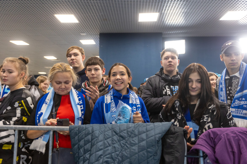 Фан-Променад перед матчем «Зенит» — «Ахмат»