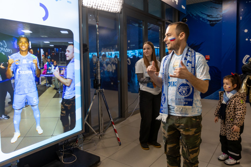 Фан-Променад перед матчем «Зенит» — «Ахмат»