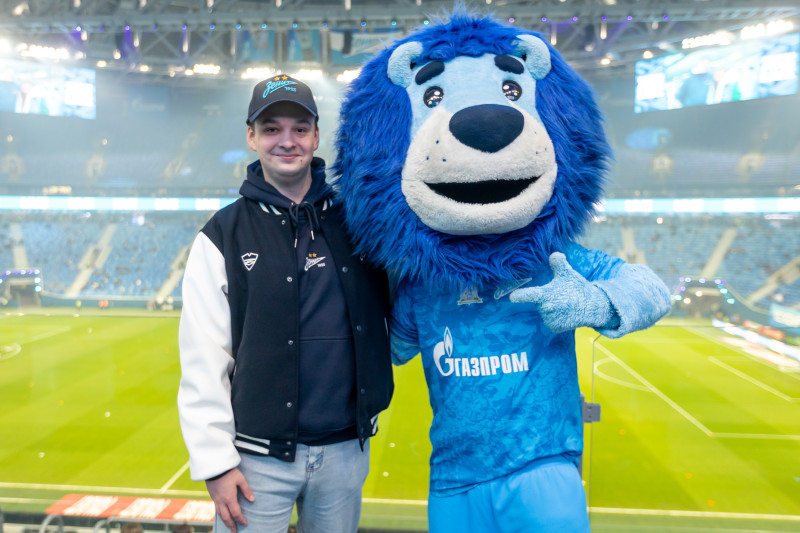 Фан-Променад перед матчем «Зенит» — «Ахмат»