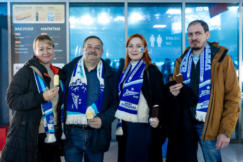 Фан-Променад перед матчем «Зенит» — «Ахмат»