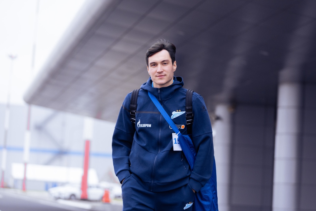 Вылет команды в Грозный на матч «Ахмат» — «Зенит»