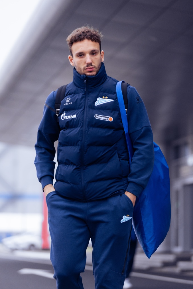 Вылет команды в Грозный на матч «Ахмат» — «Зенит»