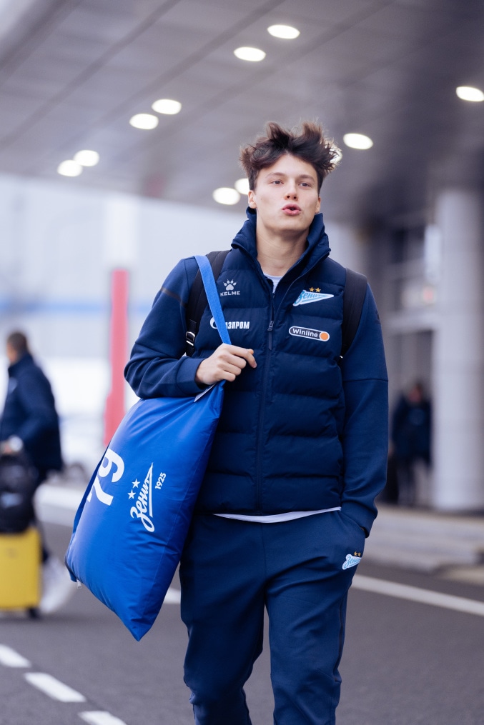 Вылет команды в Грозный на матч «Ахмат» — «Зенит»