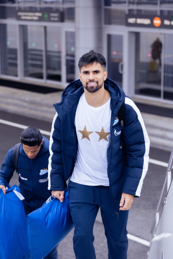 Вылет команды в Грозный на матч «Ахмат» — «Зенит»