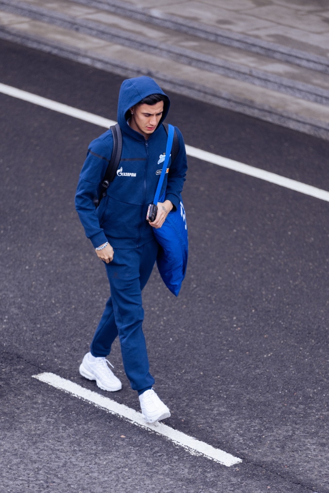 Вылет команды в Грозный на матч «Ахмат» — «Зенит»