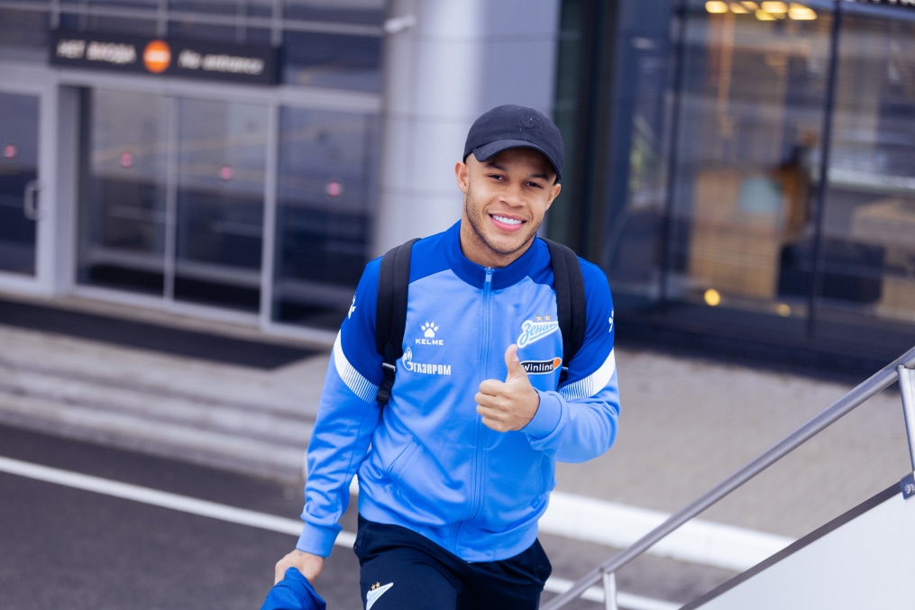 Вылет команды в Грозный на матч «Ахмат» — «Зенит»