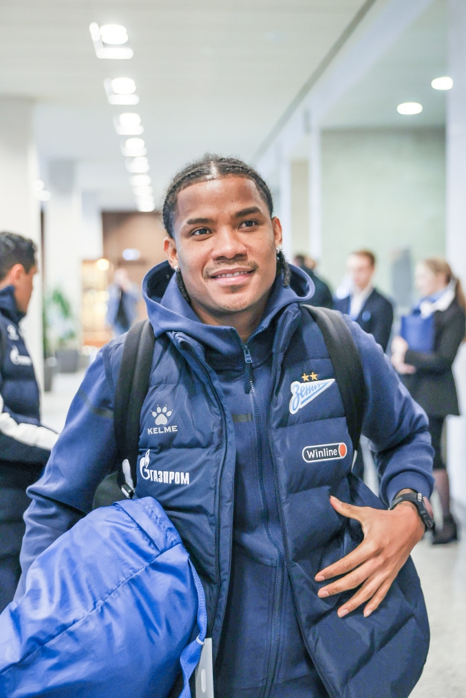 Вылет команды на матч с «Оренбургом»