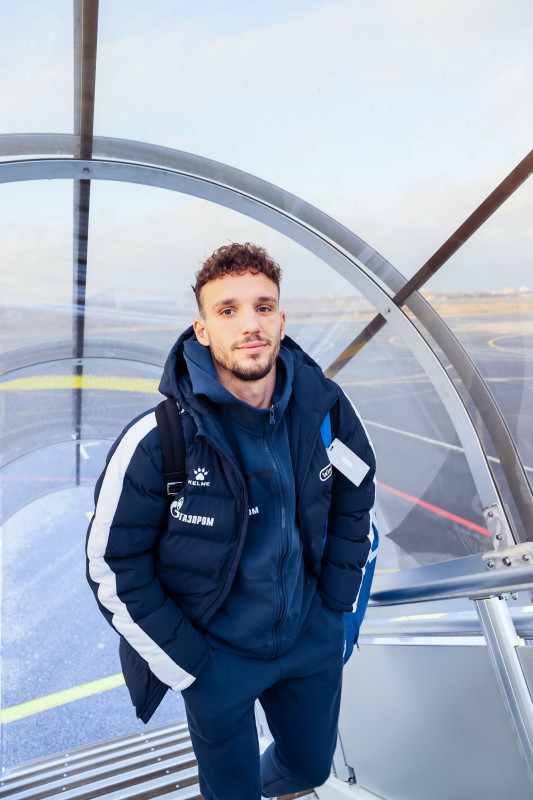 Вылет команды на матч с «Оренбургом»