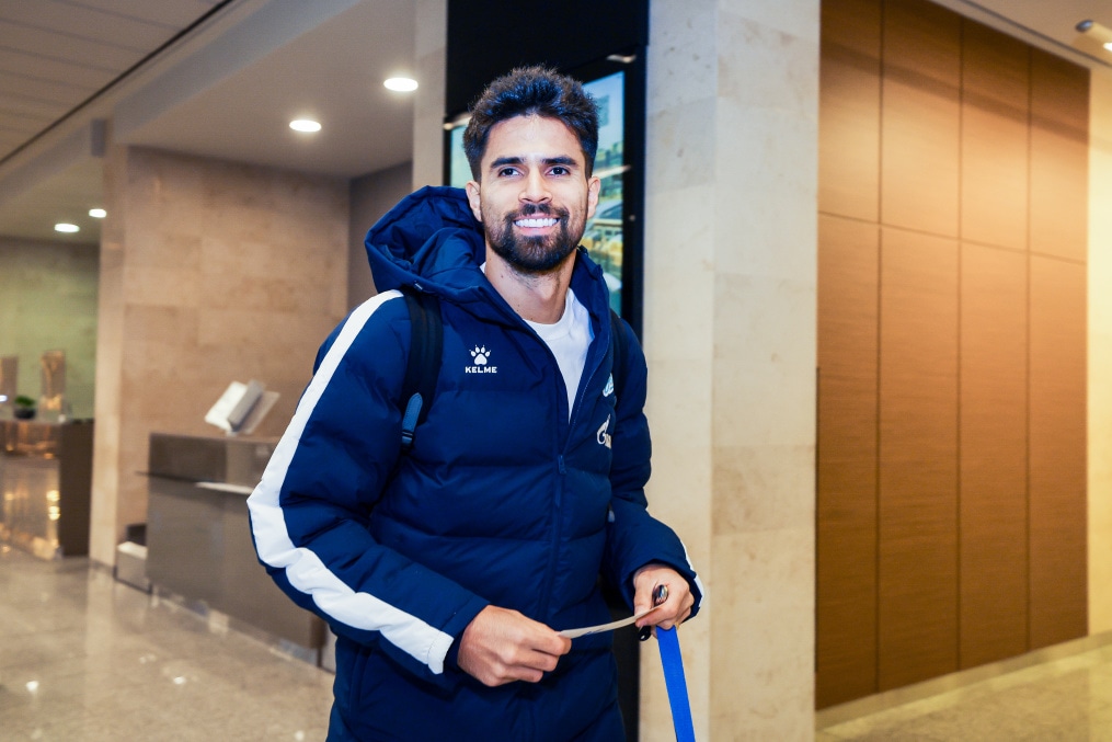 Вылет команды на кубковый матч с «Ахматом»