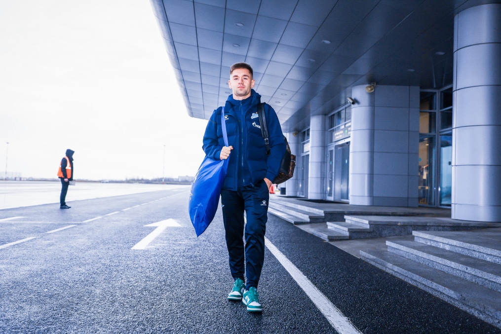 Вылет команды на кубковый матч с «Ахматом»