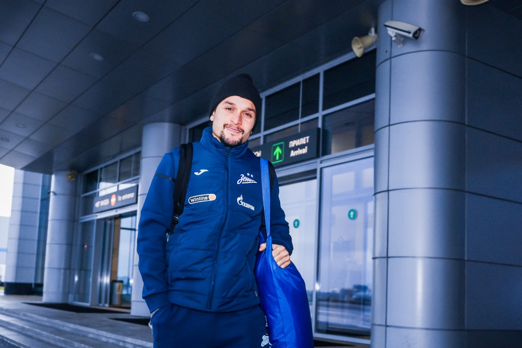 Вылет команды на кубковый матч с «Ахматом»