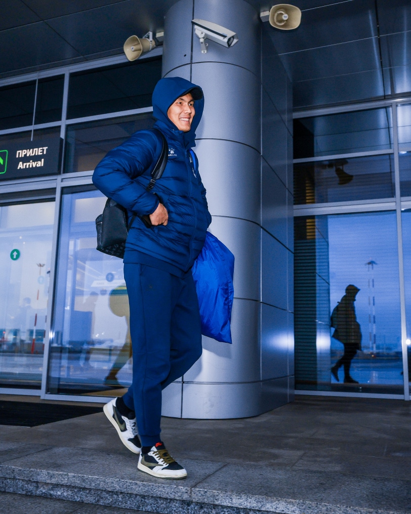 Вылет команды на кубковый матч с «Ахматом»