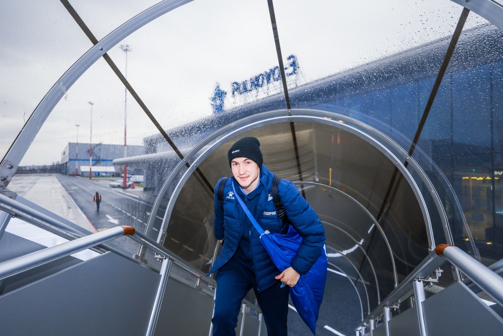 Вылет команды на кубковый матч с «Ахматом»