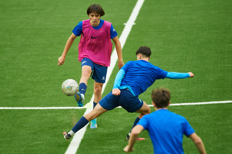 Первая тренировка «Зенита»-М в «Газпром»-Академии