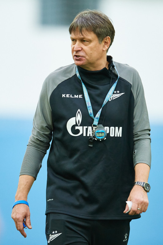 Первая тренировка «Зенита»-М в «Газпром»-Академии