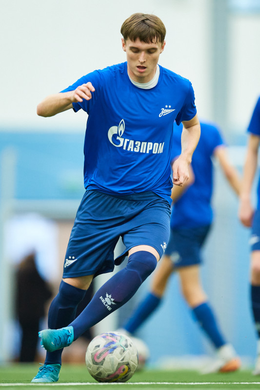 Первая тренировка «Зенита»-М в «Газпром»-Академии