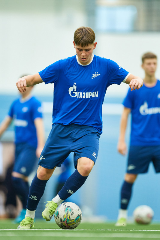 Первая тренировка «Зенита»-М в «Газпром»-Академии