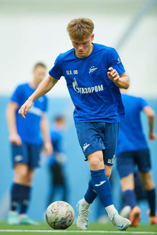 Первая тренировка «Зенита»-М в «Газпром»-Академии