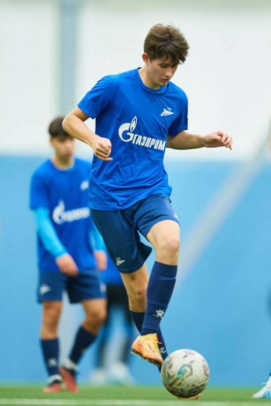 Первая тренировка «Зенита»-М в «Газпром»-Академии