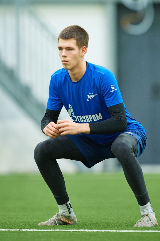 Первая тренировка «Зенита»-М в «Газпром»-Академии