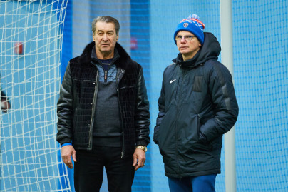 Первая тренировка «Зенита»-М в «Газпром»-Академии