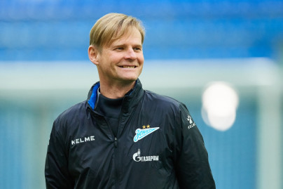 Первая тренировка «Зенита»-М в «Газпром»-Академии