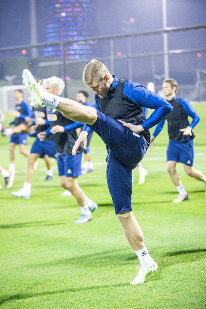 Зимние «Газпром» — тренировочные сборы 2025: 14 января, вечерняя тренировка