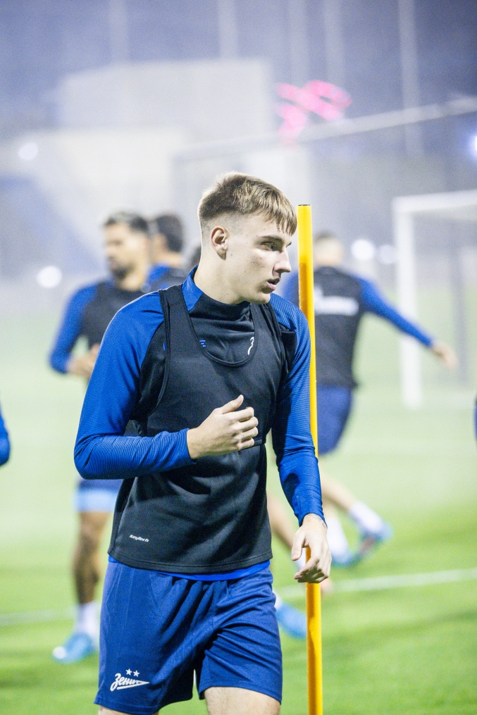 Зимние «Газпром» — тренировочные сборы 2025: 14 января, вечерняя тренировка