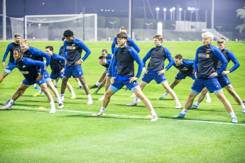 Зимние «Газпром» — тренировочные сборы 2025: 14 января, вечерняя тренировка