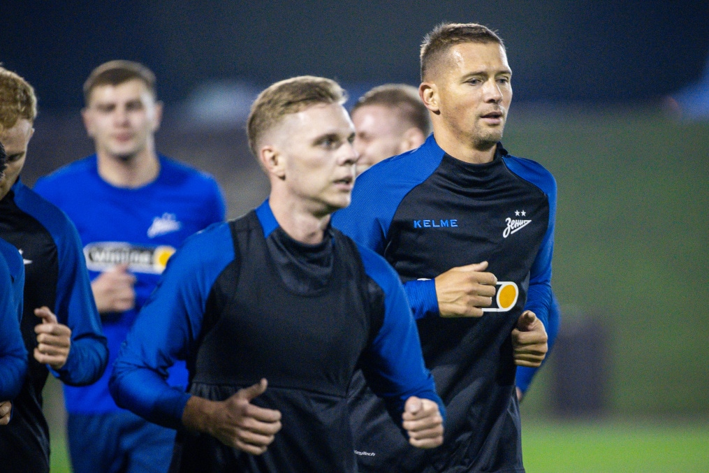 Зимние «Газпром» — тренировочные сборы 2025: 14 января, вечерняя тренировка