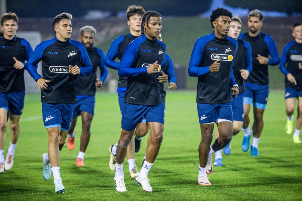 Зимние «Газпром» — тренировочные сборы 2025: 14 января, вечерняя тренировка