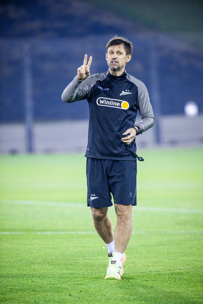 Зимние «Газпром» — тренировочные сборы 2025: 14 января, вечерняя тренировка