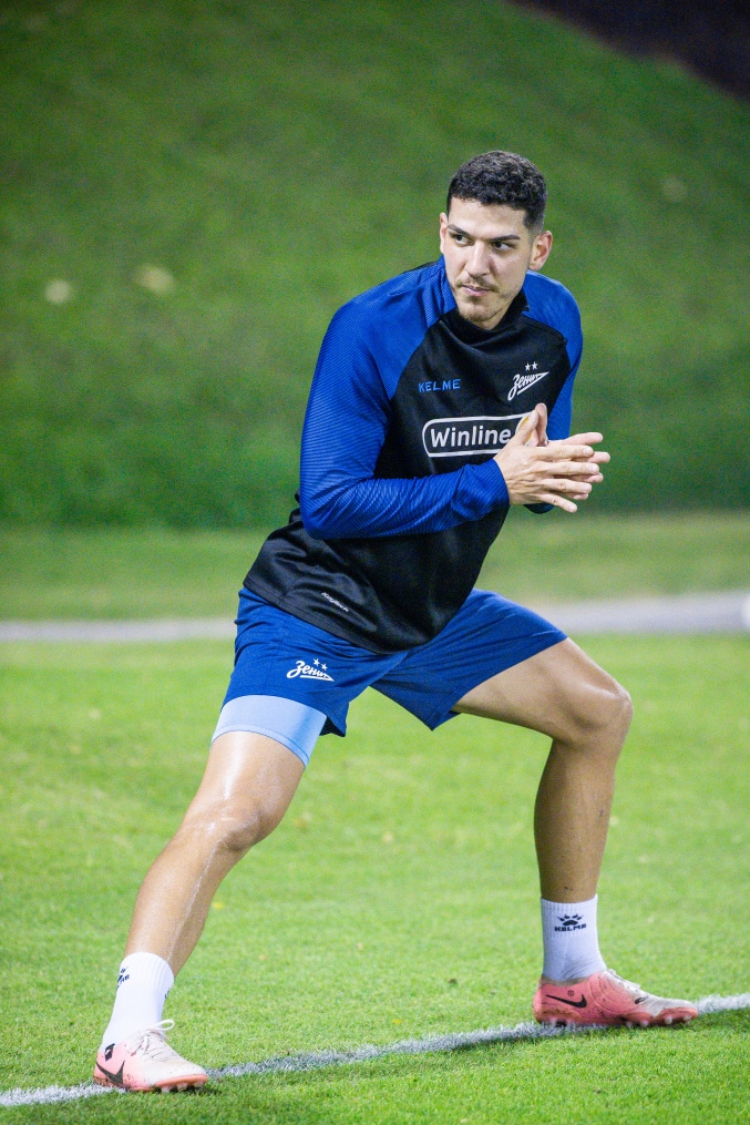 Зимние «Газпром» — тренировочные сборы 2025: 14 января, вечерняя тренировка