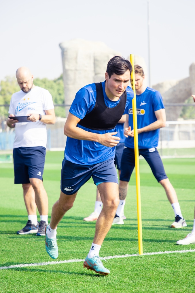 Зимние «Газпром» — тренировочные сборы 2025: 15 января, утренняя тренировка