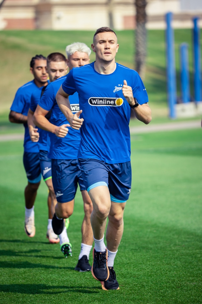 Зимние «Газпром» — тренировочные сборы 2025: 15 января, утренняя тренировка