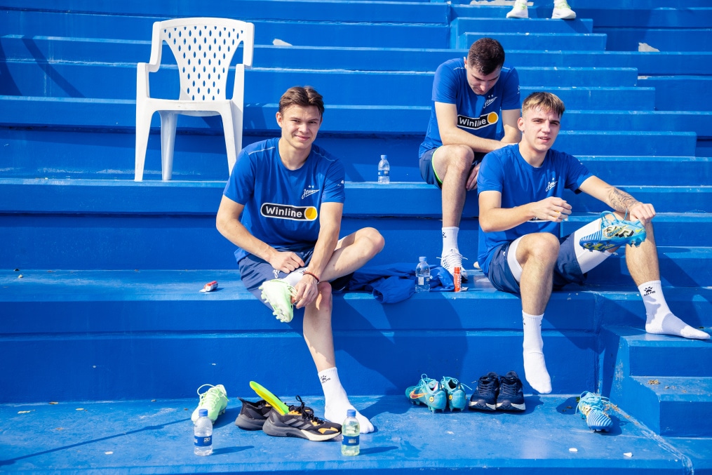 Зимние «Газпром» — тренировочные сборы 2025: 15 января, утренняя тренировка